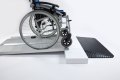 Manual wheelchair overcoming steps with wheelchairs