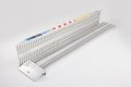 Heavy duty aluminium loading ramp with grip surface 