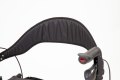 Wide backrest and reflectors 