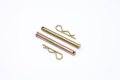 Security pin for the loading ramps 