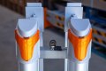 Aluminium Retractable Safety Barrier with Corner Reflectors (Expands to 2m)