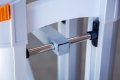 Aluminium Retractable Safety Barrier with Corner Reflectors (Expands to 2m)