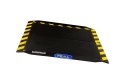 Unfolded carbon fibre wheelchair ramp 