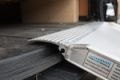 Viper folding heavy duty van ramp rest on connection