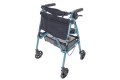 Blue rollator 