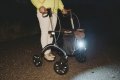 Rollator at night 