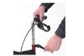 Rollator adjustable height handles 