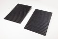 1x Pair Rubber Threshold Ramp 100mm high and 500mm wide each