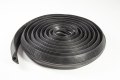 Cable Protector with Yellow Safety Stripes or Black (2000kg Capacity, Channel Size 20mm Diameter)