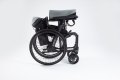 Stored wheelchair 