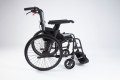 Rehasense Icon 35 self propelled wheelchair side view 