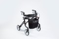 Rehasense rollator with bag and backrest 