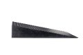 side view of the rubber threshold ramp