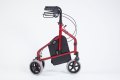 Side view of the Drive Devilbliss 3 wheeled rollator 