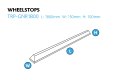 1800mm wheel stop dimensions 