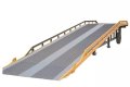 Mobile yard ramp on wheels 