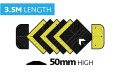 50mm Speed Bump Kit 3.5M (3500x400x50mm)