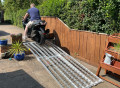 bike ramps in use