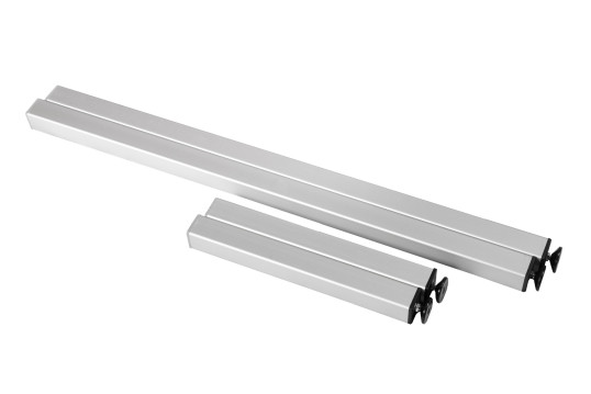 Support legs for aluminium modular ramps