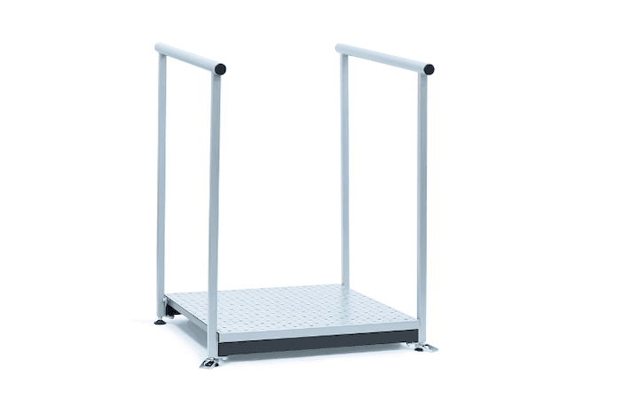The Ramp People Rubber Threshold Ramp 25mm - 100mm  3.5"/9cm  1000kg Capacity Step Ramp Kerb Ramp Container - View #2