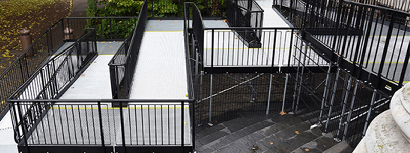 disabled access ramps building regulations