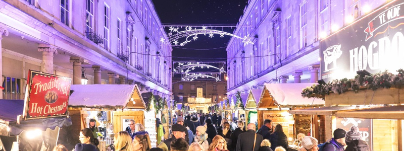 Bath accessible Christmas market UK 2019