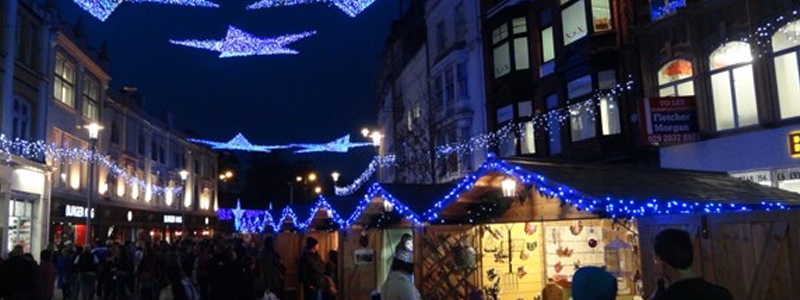 Cardiff offer a large accessible Christmas market