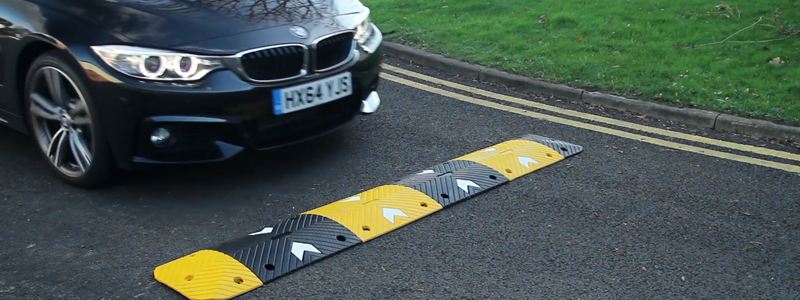 You need to inform people when you install speed bumps