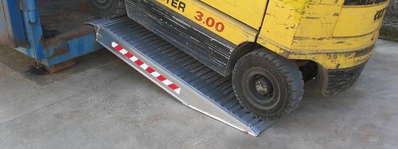 forklift loading ramp