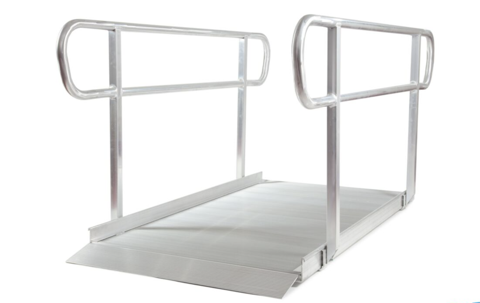 Wheelchair Ramp with Rails available on a white background to show the product