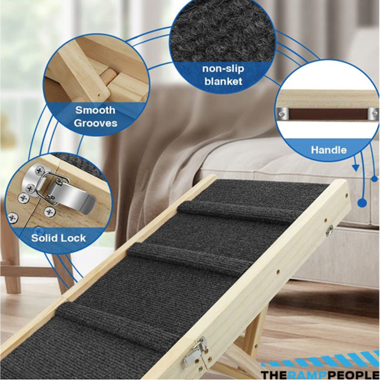 Dog ramp features