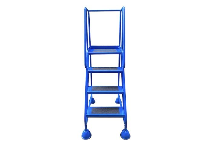 Step ladder on wheels Step ladder on wheels