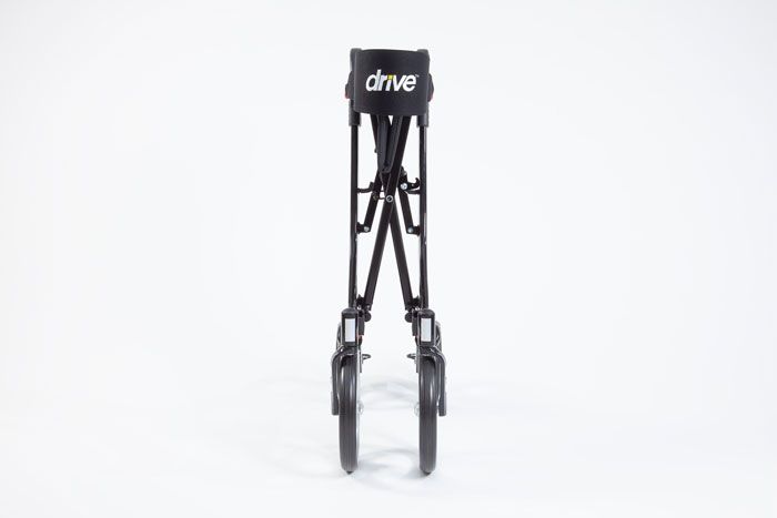 Folded rollator Folded rollator