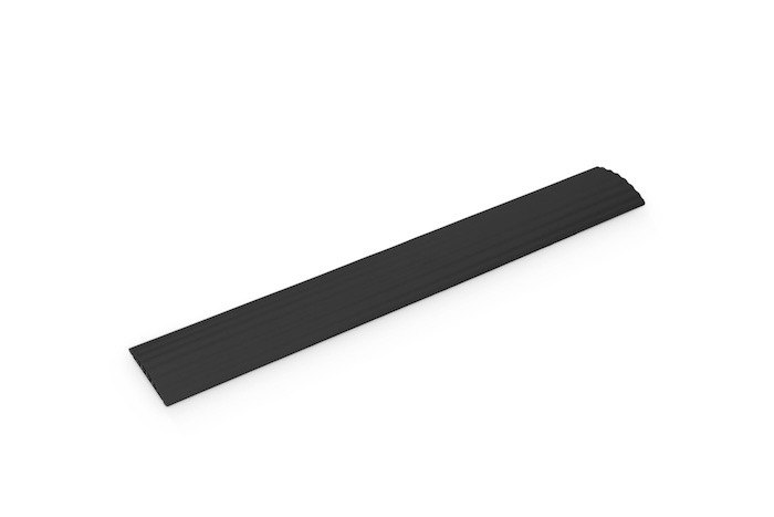 Adam Hall black office cable cover 
