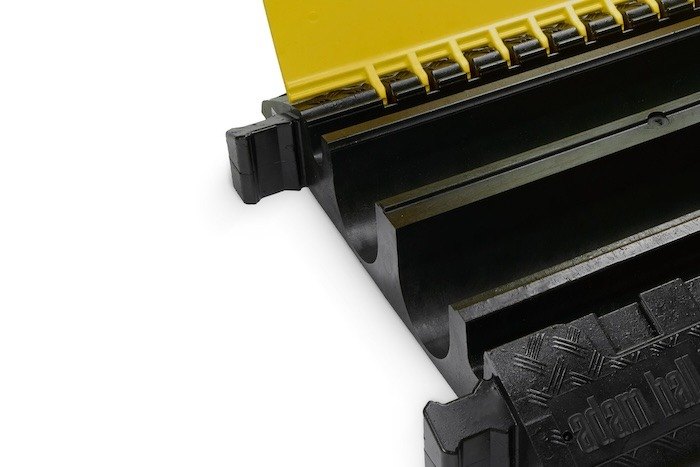 4 channel cable protector for large hoses