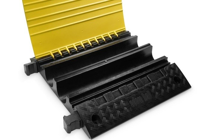 Adam Hall Defender Ultra cable protector with hinged lid 