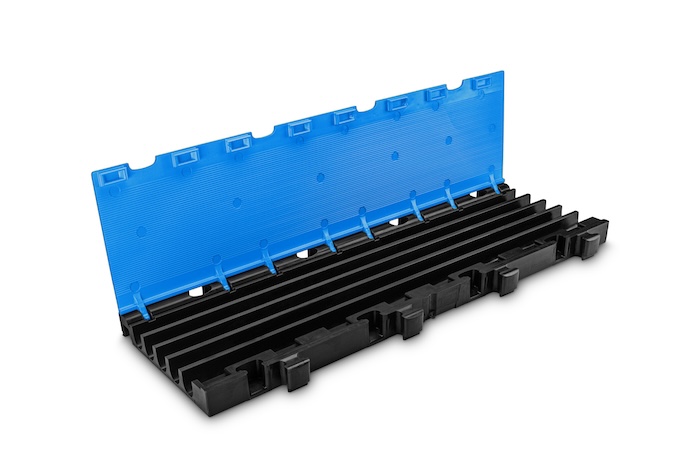 5 channel DDA cable protector blue 