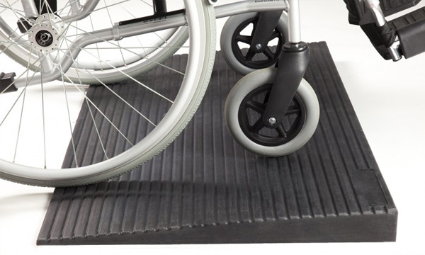 rubber threshold ramp