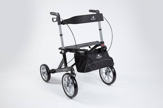 4-wheeled all terrain rollator with bag 4-wheeled all terrain rollator with bag