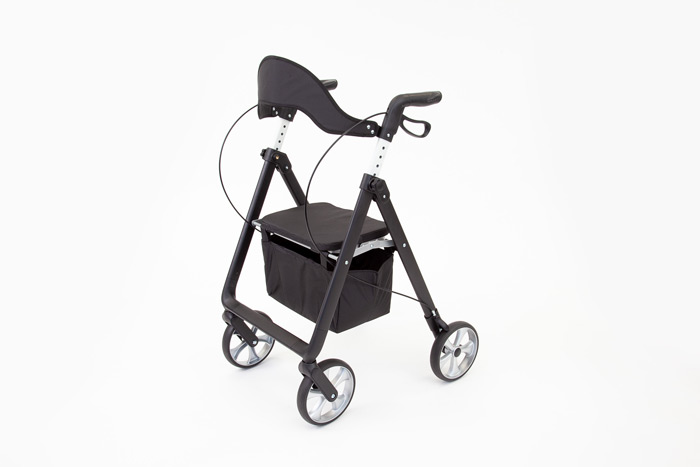 Rollator with padded seat Rollator with padded seat