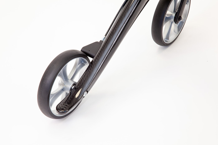 Rollator with bag 