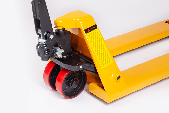 Pallet truck with PU wheels 