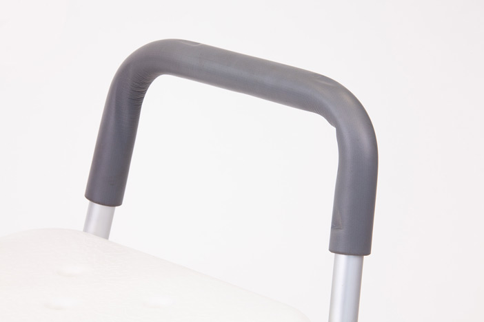Shower seat with handles