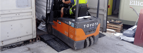 Rubber Container Ramps