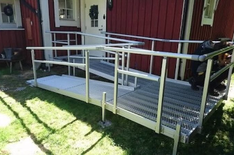 Aluminium Lightweight Modular Wheelchair Ramps Aluminium Lightweight Modular Wheelchair Ramps