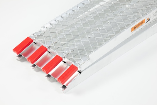 Folding mesh motorbike ramp 