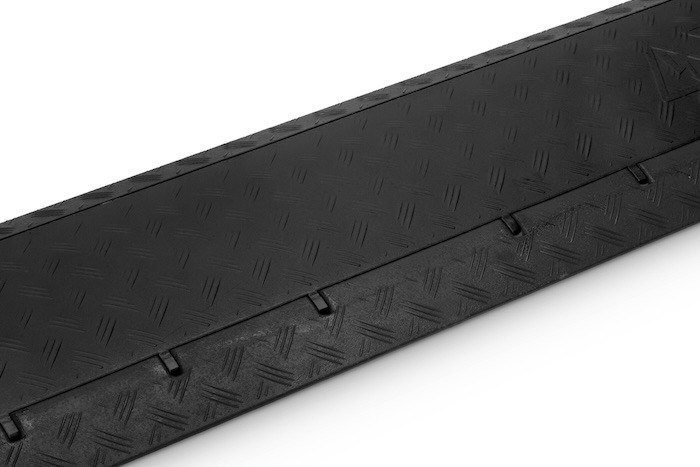 Non slip surface of the Defender Nano cable protector