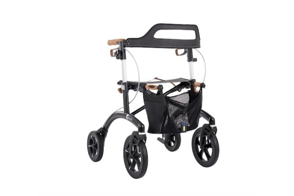 Saljol 4-wheeled rollator with seat and backrest 
