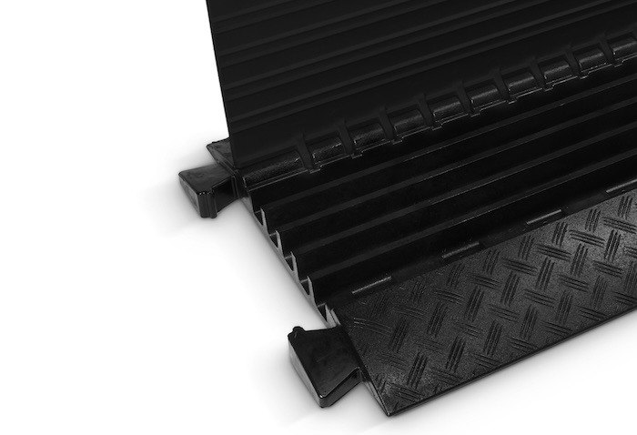 Defender Midi 5-channel cable protector with hinged lid 