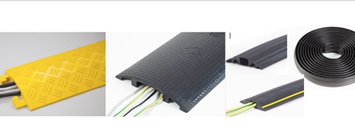 Floor cable protector rubber 